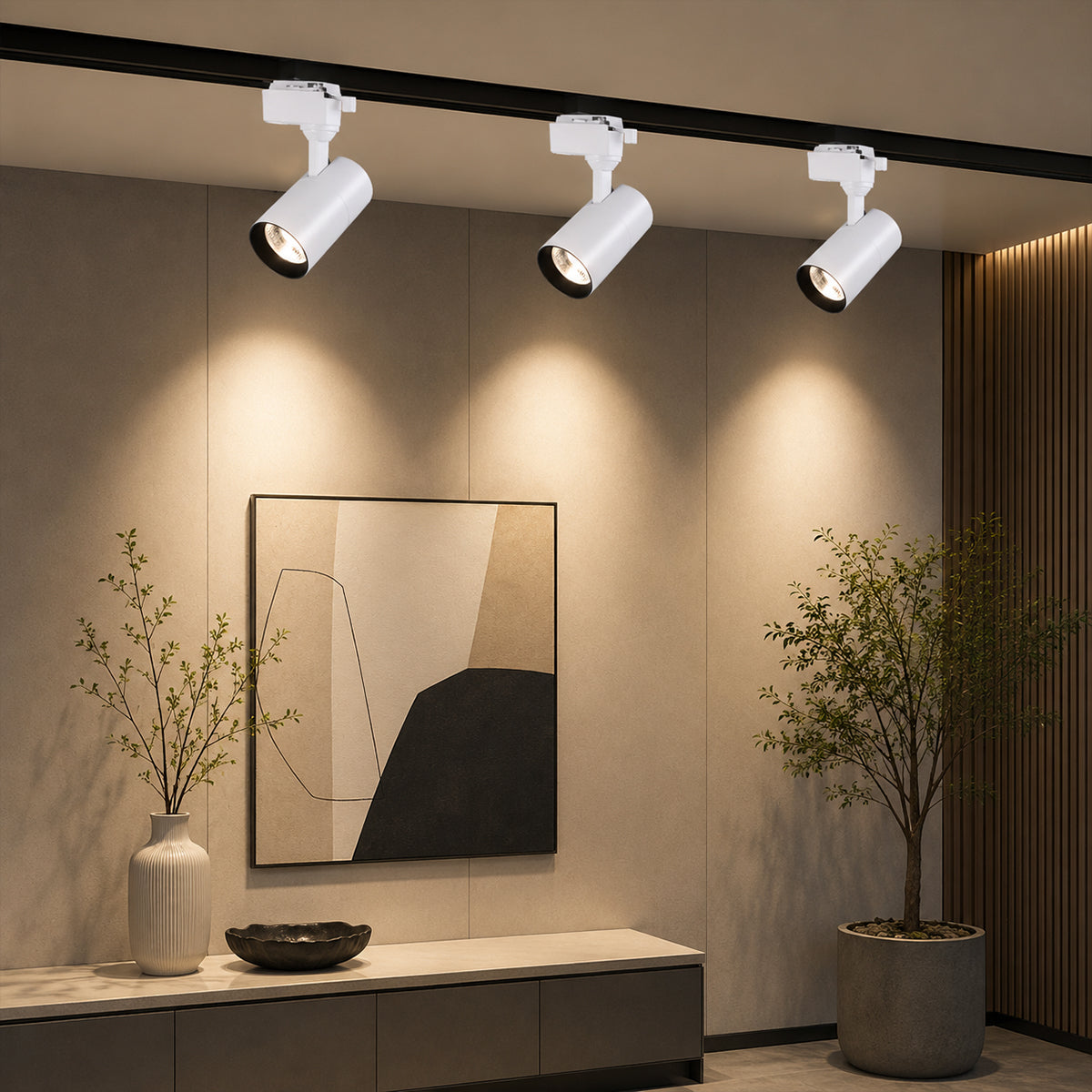 Ener-J 30W CCT Switchable Track Light White Housing