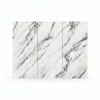 Britwall High Gloss Marble SPC Wall Panels 1220×2440 Seamless 3-Panel Continuity Pack of 3 – Premium High–Gloss Marble