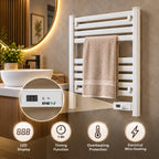 Ener-J 200W Infrared Towel Heater White Housing