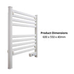 Ener-J 200W Infrared Towel Heater White Housing