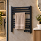 Ener-J 200W Infrared Towel Heater Black Housing