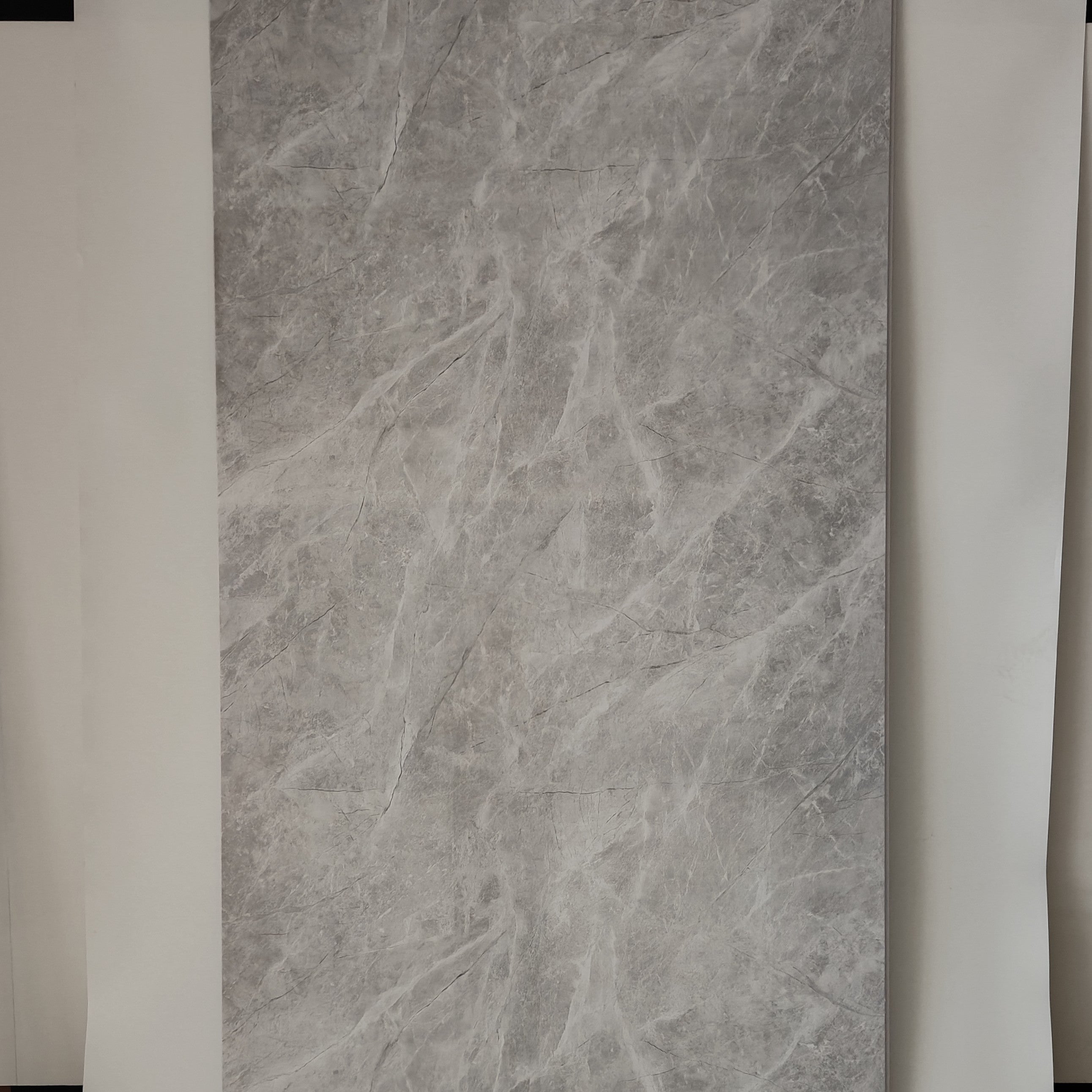 Britwall Carrara Marble Grey Matt PVC Shower Panel – Grey