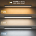 Ener-J MT26 Magnetic Linear Floodlight 20W, 615mm, 3CCT, 48V, Black