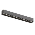 Ener-J MT26 Magnetic Linear Grille Light 12W, 230mm, 24°, 3CCT, 48V, Black