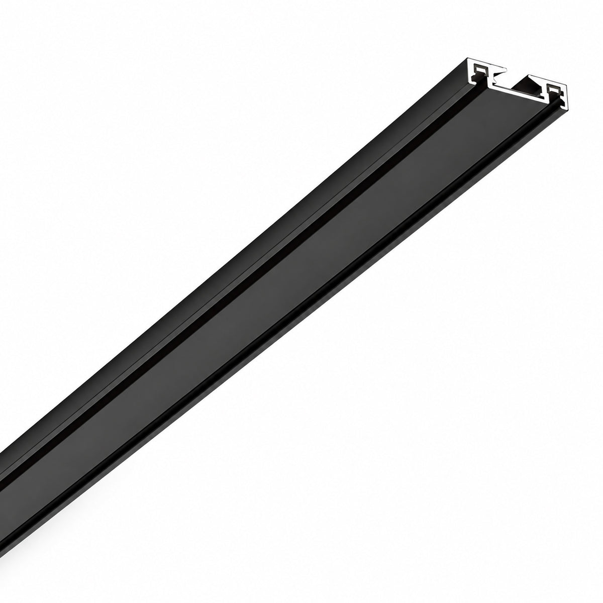 Ener-J MT26 Ultra-Thin Surface-Mounted Magnetic Track 1m, 48V, Black