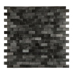Urban Alloy Pattern Peel & Stick Aluminum Tile, Size:300 x 300 x 4 mm (Pack of 4)