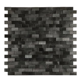 Urban Alloy Pattern Peel & Stick Aluminum Tile, Size:300 x 300 x 4 mm (Pack of 4)