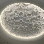 Britwall Moon Crater White PU Wall Panel 1200 × 600 mm Pack of 2 – White Textured Finish