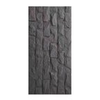 Britwall Charcoal Stacked Stone PU Wall Panel 1200 × 600 mm Pack of 2 – Charcoal Stacked Stone