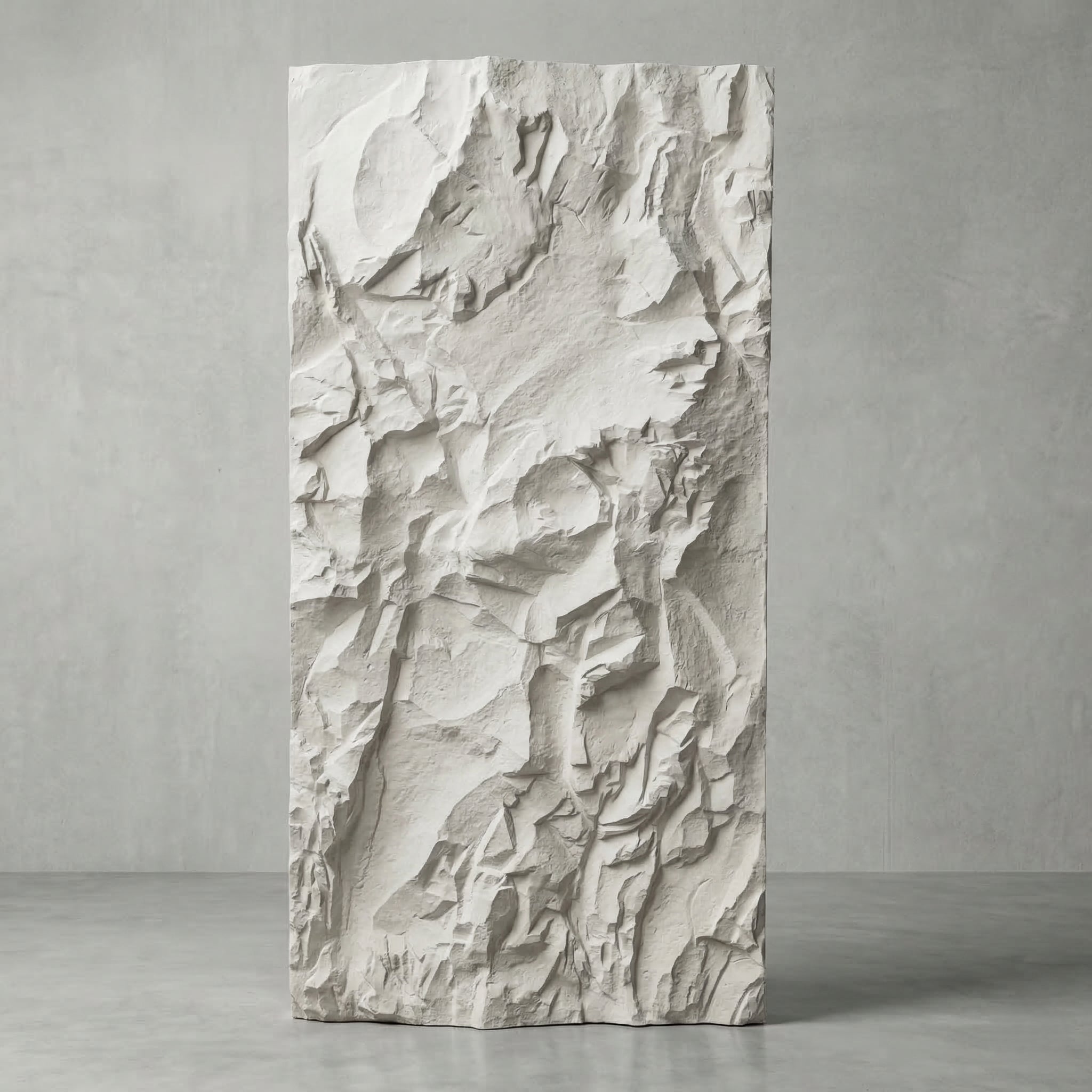 Britwall Light Stone Crushed Texture PU Wall Panel Pack of 3 – Crushed Texture