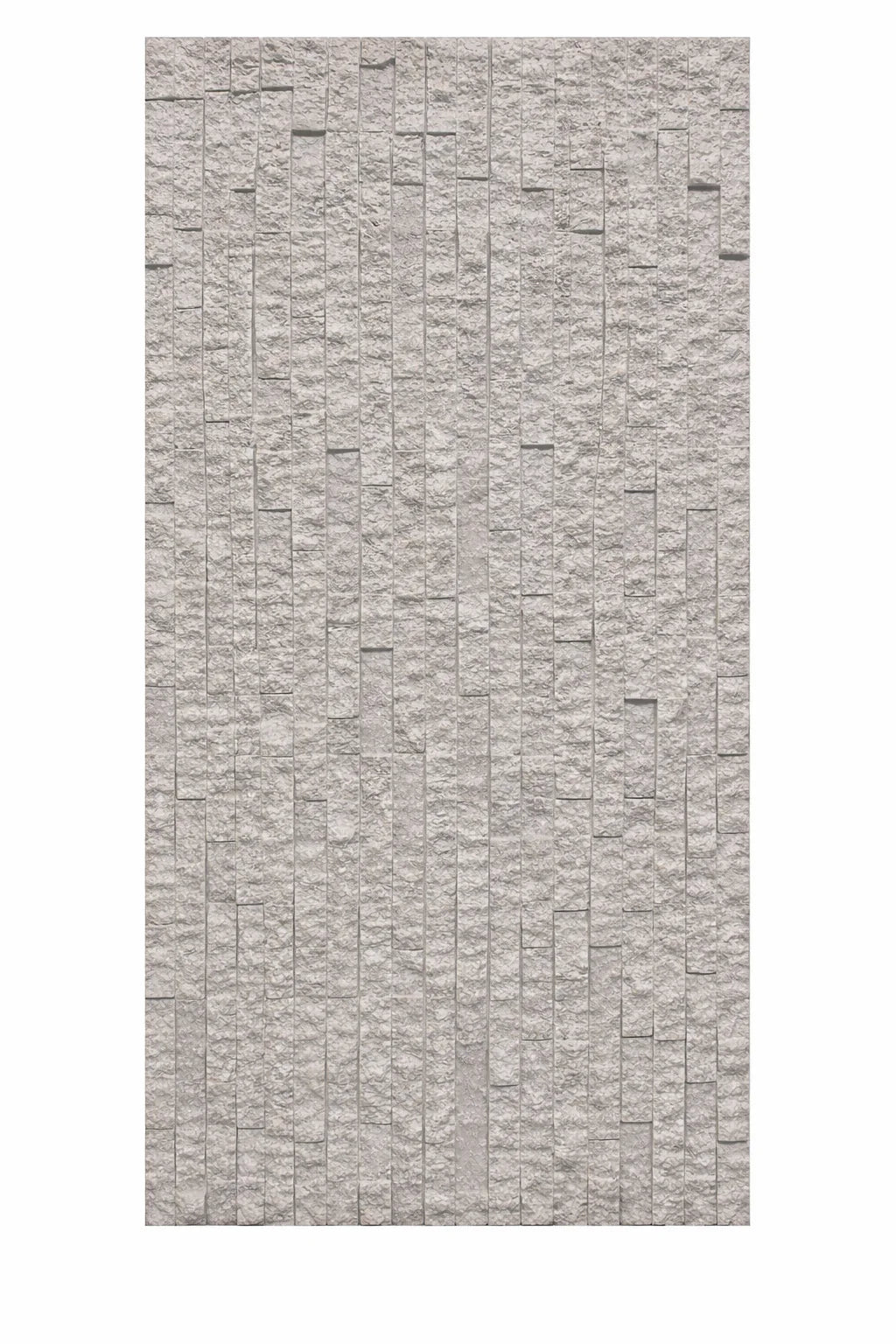 Hard PU Wall Panel, Size: 1200 x 600 x 20 mm (Pack of 2) – Jade White, Stacked Stone Pattern