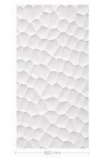 Hard PU Wall Panel, Size: 1200 x 600 x 25 mm (Pack of 2)‚ Jade White, Organic Pebble Texture