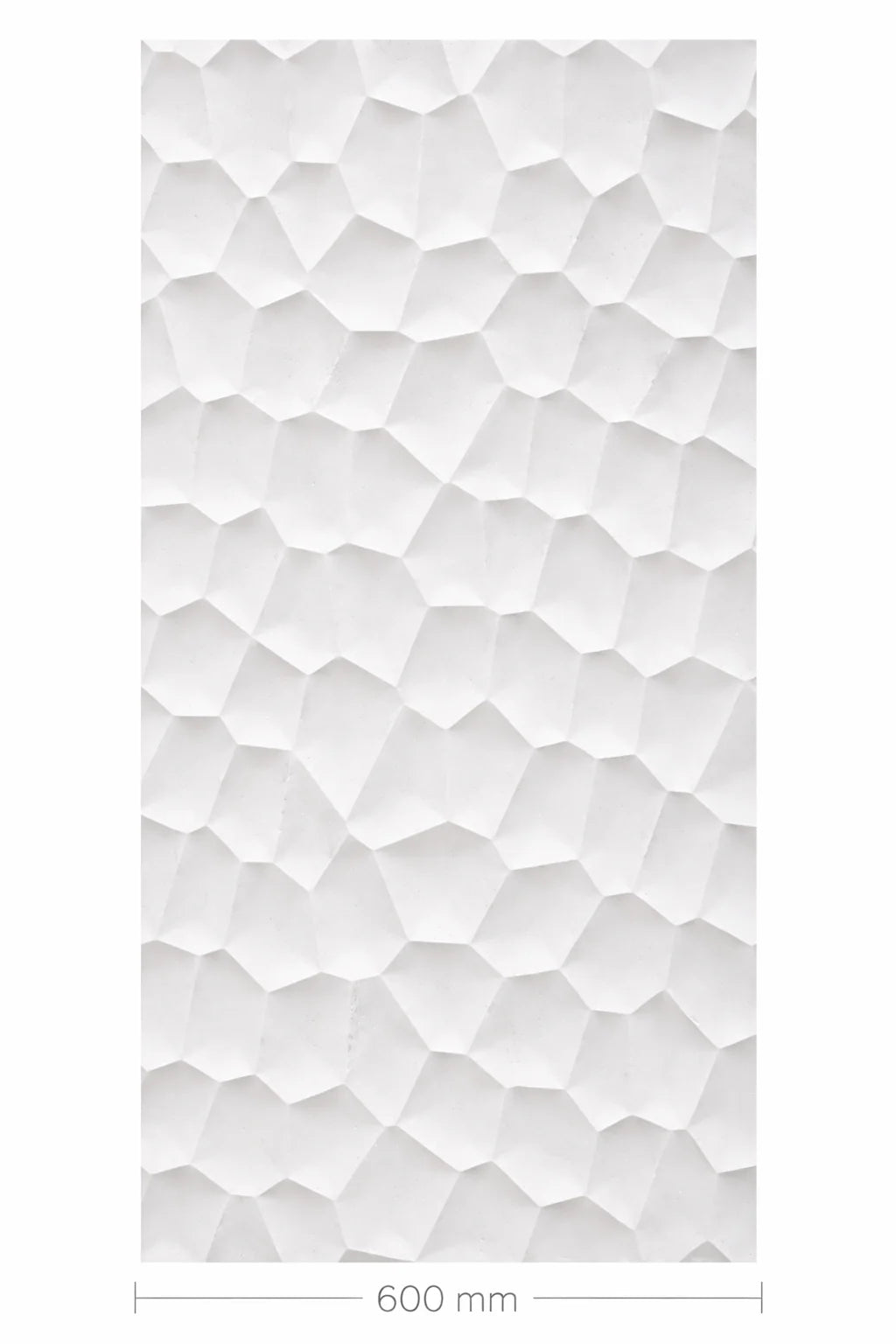 Hard PU Wall Panel, Size: 1200 x 600 x 25 mm (Pack of 2)‚ Jade White, Organic Pebble Texture