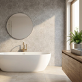 Britwall Dark Grey Hexagon PVC Shower Panel Matt Finish – Dark Grey