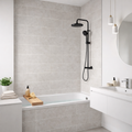 Britwall Brick Light Grey Matt PVC Shower Panel – Light Grey