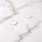 Britwall Carrara Marble White Matt PVC Shower Panel – White