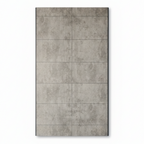 Britwall Concrete Brick Tile PVC Shower Panel Matt Finish – Matt Finish Light Grey