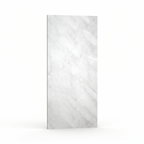 Britwall Light Grey Marble Matt PVC Shower Panel - Matt Finish Light Grey Marble