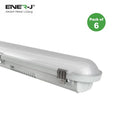 Non Corrosive Waterproof Fitting, 1.5M 50W, 120 Lumens/W, CCT switchable with 4W Emergency | Pack of 6