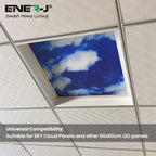 Recessed Deep Frame for 60x60cms LED Panels | Single pack