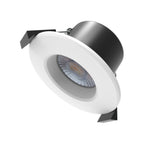 EnerJ Wi-Fi 8W Fire Rated LED Downlight, Water Resistant Downlighters IP65 Bathroom Ceiling Lights, RGB, CCT Adjustable and Dimmable, Voice & App Controlled