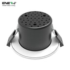 EnerJ Wi-Fi 8W Fire Rated LED Downlight, Water Resistant Downlighters IP65 Bathroom Ceiling Lights, RGB, CCT Adjustable and Dimmable, Voice & App Controlled