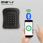 Smart Key Lock Box, Smart Key Cabinet, Bluetooth App-Controlled, IP45 Rated, Sturdy and Reliable