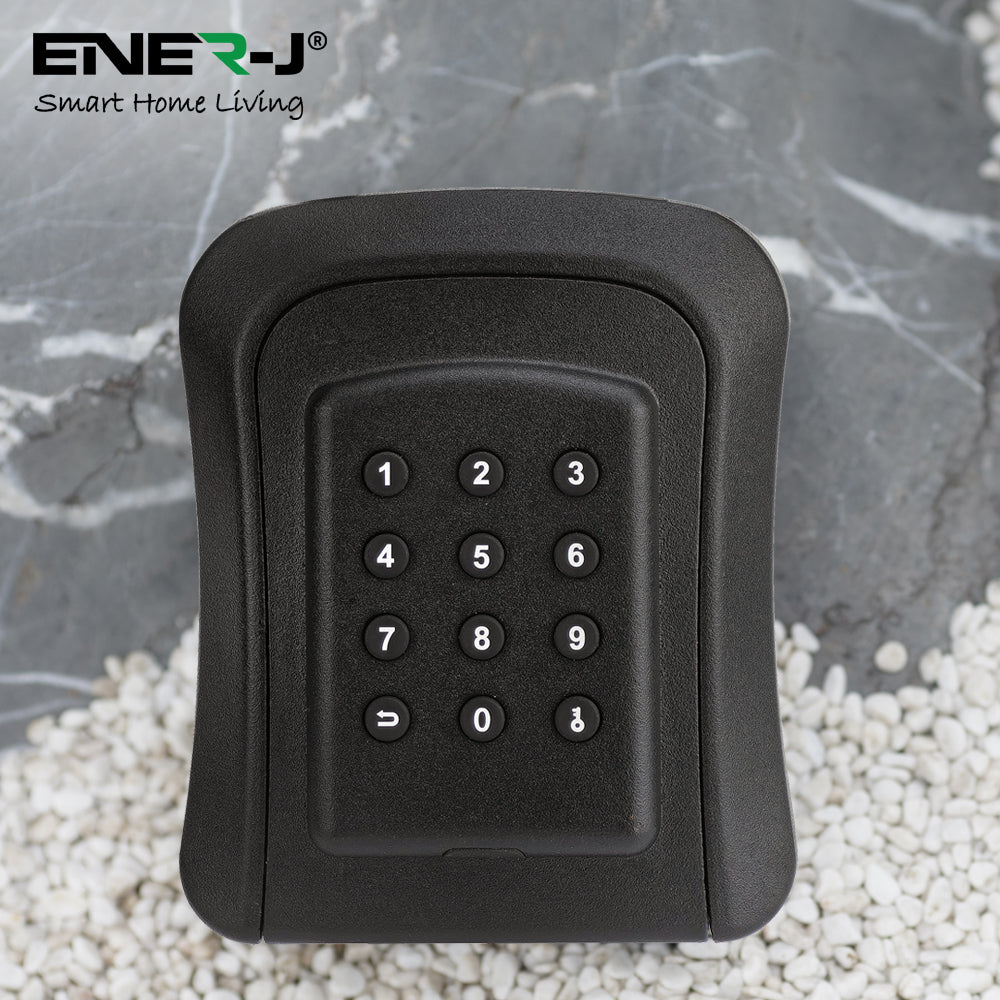 Smart Key Lock Box, Smart Key Cabinet, Bluetooth App-Controlled, IP45 Rated, Sturdy and Reliable
