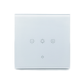 EnerJ WiFi+RF Smart 1 Gang Dimmable Touch Light Switch, White Alexa & Google Compatible, App Control, 1/2-Way with Wireless Kinetic Switches