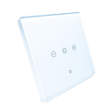 WiFi+RF Smart 1 Gang Dimmable Touch Switch, White (Compatible with Wireless Kinetic Switches)