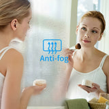 Bathroom Mirror with LED Lights, RGB Backlit Mirror with CCT, RGB Borders with Bluetooth Speaker, Round Shape Diameter 70 cms