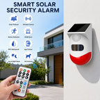Ener-J Smart Wireless Solar Powered Outdoor Siren with Remote