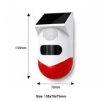 Ener-J Smart Wireless Solar Powered Outdoor Siren with Remote