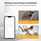 ENER-J Smart WiFi 2 Gang Dimmable Switch Module, Ultra-Mini, 100% LED Dimmer with App & Voice Control, Dual-Way Upgrade, Smart Life/Tuya Compatible