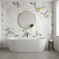 Britwall Golden Veined Marble SPC Wall Panel Seamless Pattern Pack of 3 – Golden Veined Marble