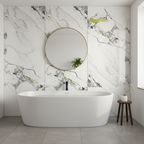Britwall Golden Veined Marble SPC Wall Panel Seamless Pattern Pack of 3 – Golden Veined Marble