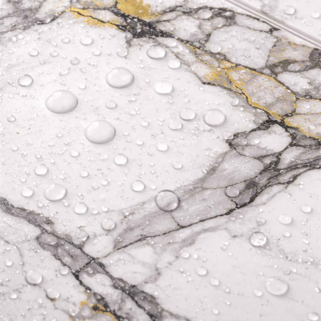 Britwall Golden Veined Marble SPC Wall Panel Seamless Pattern Pack of 3 – Golden Veined Marble