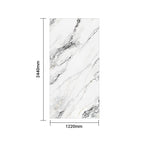Premium High-Gloss Marble SPC Panels (Up to 3-Piece Continuity) Size:1220 x 2440 x 4 mm (Pack of 3)