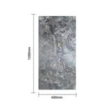 Charcoal-Toned Flexible Landscape Marble Sheet Size:1200 x 600 x 3 mm (Pack of 2)