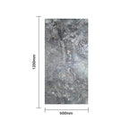 Charcoal-Toned Flexible Landscape Marble Sheet Size:1200 x 600 x 3 mm (Pack of 2)