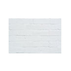 Briwall Soft & Flexible Off White PU Panel – Stylish Faux Brick Texture 1200 x 600 x 3 mm Pack of 2