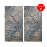 RockFlex PU Wall Cover - Soft, Flexible, and Realistic Stone Texture Size:1200 x 600 x 3 mm (Pack of 2)