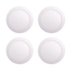 Pack of 4 12W Recessed Round LED Downlight Mini Panel 170mm Diameter, Hole Size 160mm | Pack of 4 - 3000K