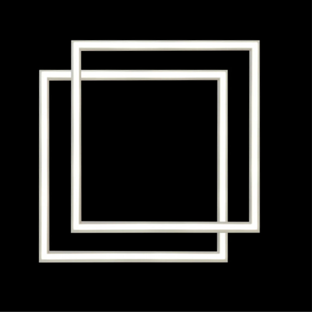 40W LED Super Bright Frame Border Line LED Light Panel Ceiling Lamp, 60x60cms, 40W with 4000 Lumens, 3 Years Warranty | Pack of 6 - 6000K