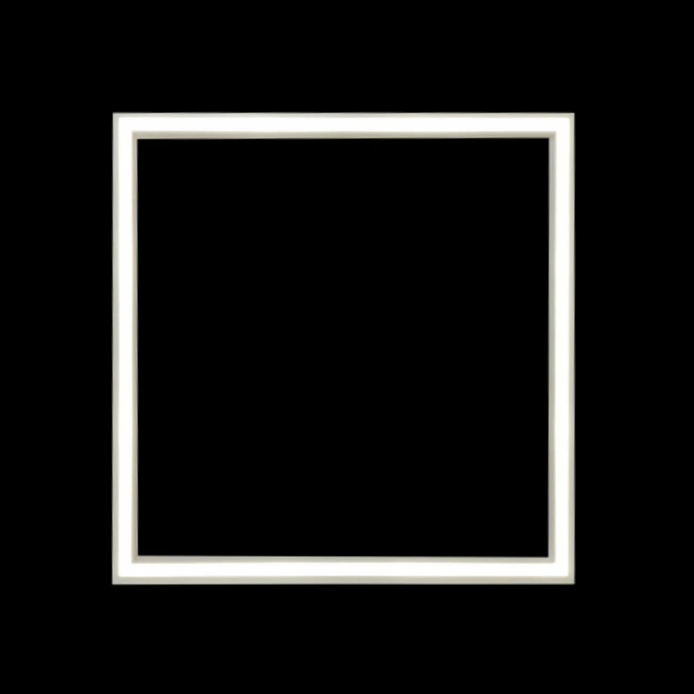 40W LED Super Bright Frame Border Line LED Light Panel Ceiling Lamp, 60x60cms, 40W with 4000 Lumens, 3 Years Warranty | Pack of 6 - 6000K