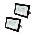 30W Slim LED Floodlight 4000K, 2 Years Warranty, Slim and Sleek Design (Pack of 2)