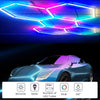Ener-J 150W Hexagon RGB LED Showroom Light Kit, 5 Hexagon Design, Remote Control, 24 Tubes