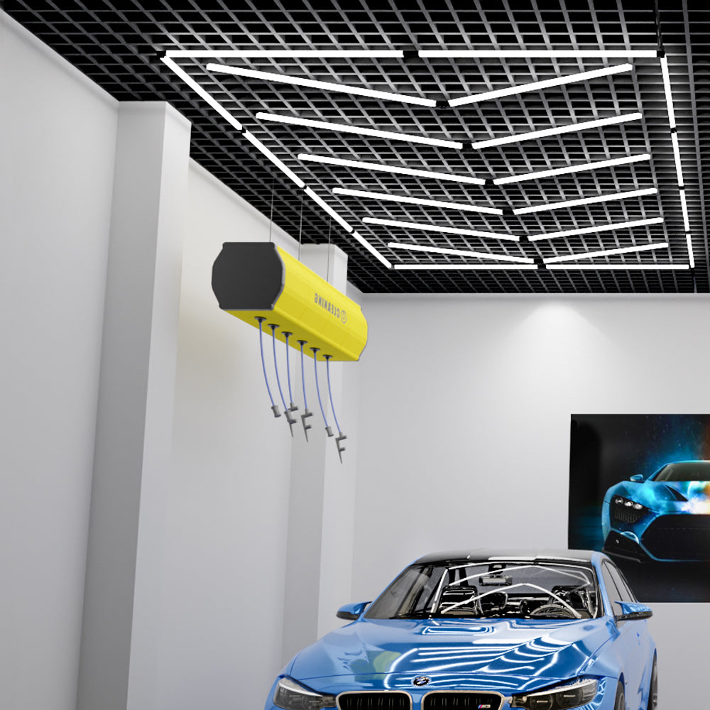 432W Designer Ceiling Lights with Frame (8 Arrow and border)