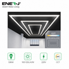 Ener-J 536W Designer LED Ceiling Light with Double Inner Frame & Border, CCT Switchable 3000K–6500K, Modular Lighting