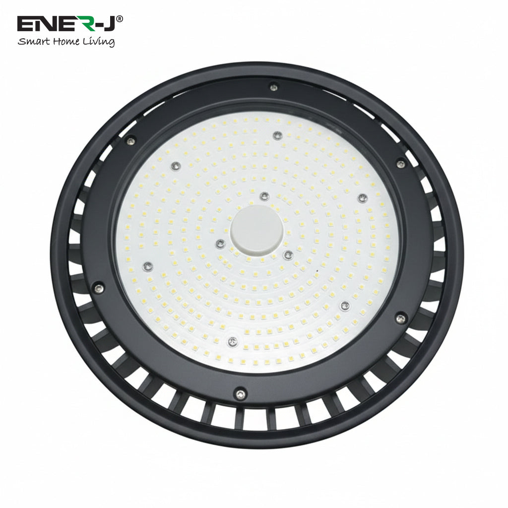 UFO LED Highbay, 100W, 14000Lm, 5yrs warranty, 4200K, Samsung LED and LIFUD Driver, 1-10V Dimmable